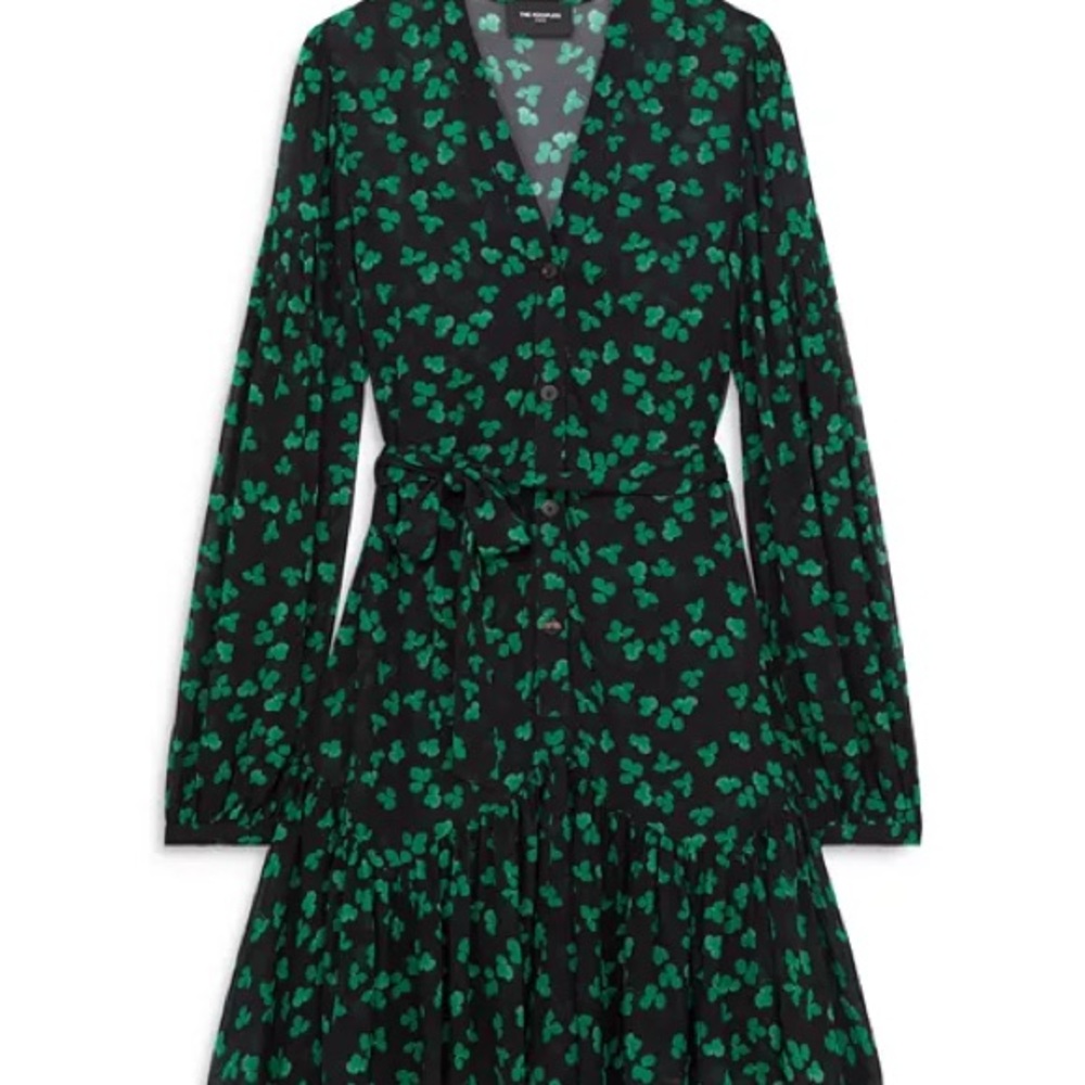 NWT Naive Flowers Dress / MSRP $465 / The Kooples / Size Large - Picture 5 of 8